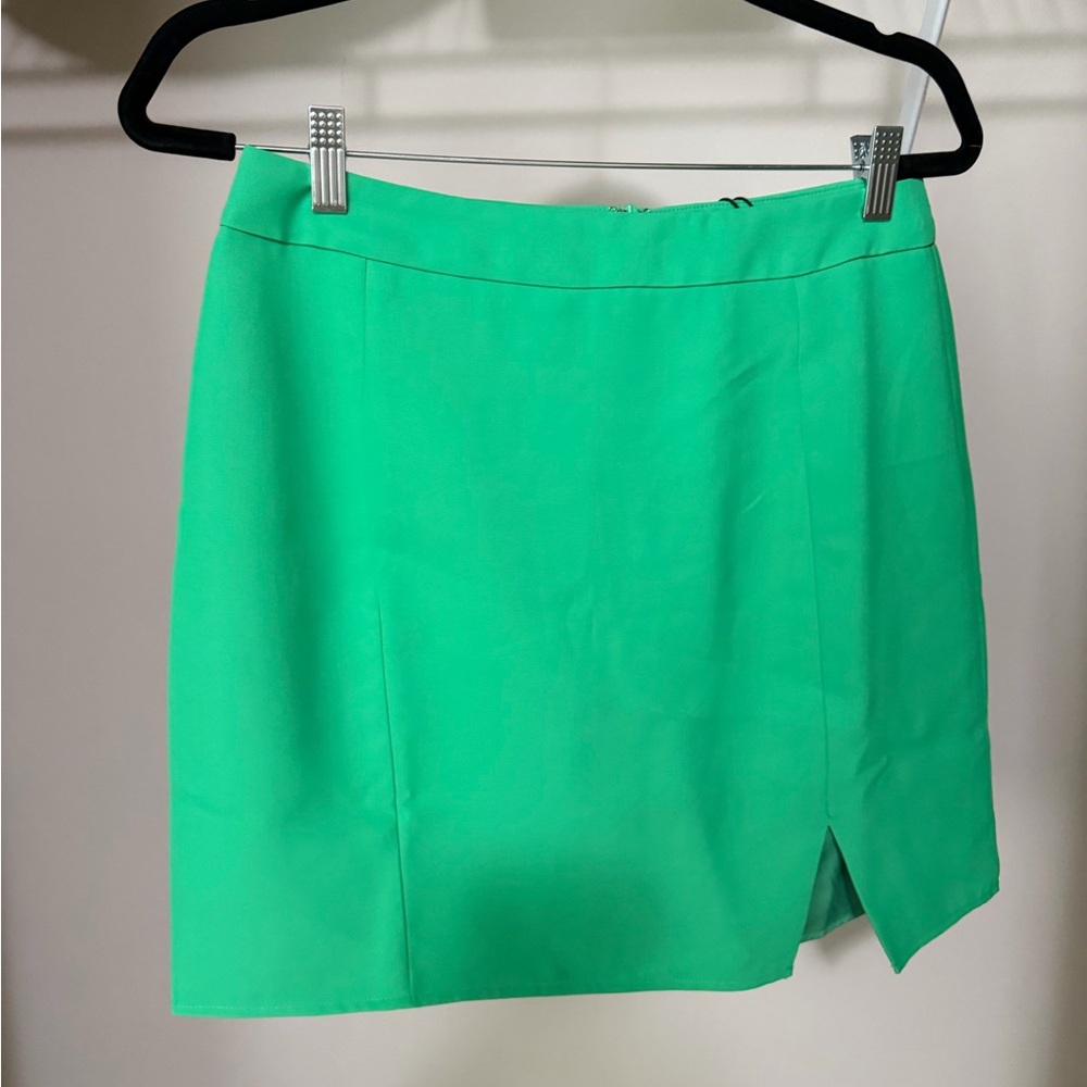 Showpo Vibrant Green Mini Skirt